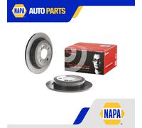 2x Brake Discs Pair Solid fits MINI COOPER R56 1.6 Rear 03 to 13 259mm Set New