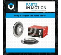 2x Brake Discs Pair Solid fits MINI COOPER R56 2.0D Rear 11 to 13 N47C20A 259mm