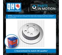 Quinton Hazell BDC6129 Coated Brake Disc
