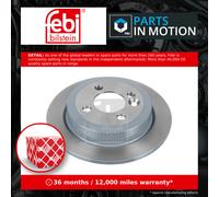 Febi Bilstein 32176 Brake Disc Pair Fits Mini Clubman One Cooper Cooper S One D