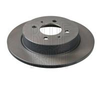 2x Brake Discs Pair Solid fits MITSUBISHI COLT Mk4 Gti 1.8 Rear 92 to 96 260mm