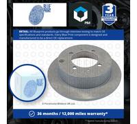2x Brake Discs Pair Solid Rear 262mm ADC44353 Blue Print Set MB668063 MB668083