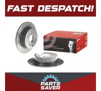 2x Brake Discs Pair Solid fits NISSAN BLUEBIRD Mk3 1.6 Rear 2013 on HR16DE 292mm