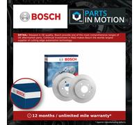 2x Brake Discs Pair Solid fits NISSAN JUKE F15 1.2 Rear 14 to 18 HRA2DDT 291.8mm
