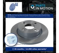 2x Brake Discs Pair Solid fits NISSAN MICRA K11 1.0 Front 92 to 03 CG10DE 234mm