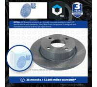 Blue Print ADN14362 Brake Disc Set (2 Brake Disc) front, full, No. of Holes 4