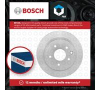 Bosch Rear Brake Discs Oiled Solid 291.8mm Pair - 0986479362