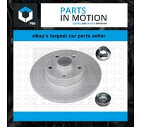 2x Brake Discs Pair Solid fits VAUXHALL VIVARO X82 1.6D Rear 2014 on 280mm Set