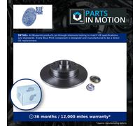 2x Brake Discs Pair Solid fits NISSAN PRIMASTAR X83 2.0D Rear 2006 on 280mm Set