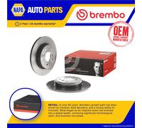 2x Brake Discs Pair Solid fits NISSAN QASHQA J11 1.7D Rear 2019 on R9N401 290mm
