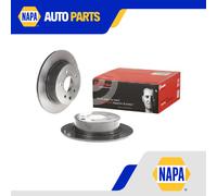 2x Brake Discs Pair Solid fits NISSAN SENTRA B17 1.6 Rear 2014 on HR16DE 292mm