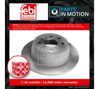 2x Brake Discs Pair Solid fits OPEL ASTRA F 1.8 Rear 93 to 01 C18XEL 260mm Set
