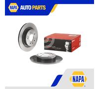 2x Brake Discs Pair Solid fits OPEL ASTRA J 1.6 Rear 2009 on 292mm Set Brembo