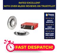2x Brake Discs Pair Solid fits OPEL ASTRA L Rear 1.2 1.6 1.5D 2021 on 268mm Set