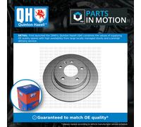 2x Brake Discs Pair Solid fits OPEL INSIGNIA B 1.5D Rear 2020 on F15DVH 288mm QH