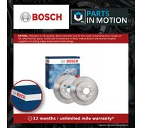 2x Brake Discs Pair Solid fits OPEL VECTRA B 2.5 Rear 95 to 97 X25XE 269.7mm Set