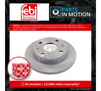 2x Brake Discs Pair Solid Front 211mm 28322 Febi Set 4351297203 43512B2100 New