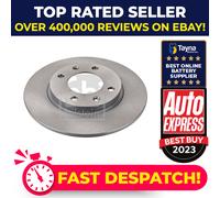 2x Brake Discs Pair Solid fits CITROEN SAXO VTS Rear 96 to 04 247mm Set 95661749
