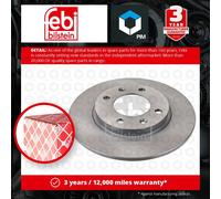 2x Brake Discs Pair Solid fits CITROEN SAXO VTS Rear 96 to 04 247mm Set 95661749