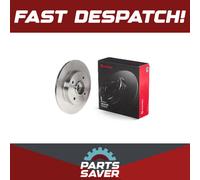 2x Brake Discs Pair Solid fits PEUGEOT 307 3E, 3H 1.6D Rear 03 to 08 249mm Set