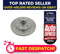 2x Brake Discs Pair Solid fits PEUGEOT 307 3E, 3H 1.6D Rear 03 to 09 249mm Set