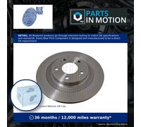 2x Brake Discs Pair Solid Rear 302mm ADC443131 Blue Print Set 1609901080 Quality