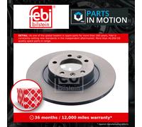 2x Brake Discs Pair Solid fits PEUGEOT 508 Mk1 1.6D Rear 10 to 18 289.7mm Set