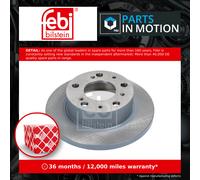 2x Brake Discs Pair Solid fits CITROEN C25 1.8 Front 84 to 94 169(XM7T) 256mm