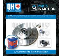 Quinton Hazell Brake Disc/Rotor | Single Disc | Rear | 4 Bolt Holes | Solid | BDC5595