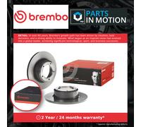 Brembo Brake Discs 10467002A (08.5347.11) Front 298mm Solid UV Coated - Pair
