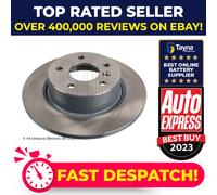 Blue Print ADJ134327 Brake Disc Set (2 Brake Disc) rear, full, No. of Holes 5