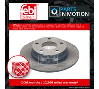 2x Brake Discs Pair Solid fits RENAULT ARKANA LCM 1.6 Rear 2021 on H4M632 260mm