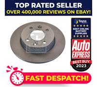 2x Brake Discs Pair Solid fits RENAULT TWINGO Mk1 1.2 Front 93 to 98 238mm Set
