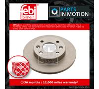 2x Brake Discs Pair Solid fits RENAULT CLIO Mk1, Mk2 Front 90 to 05 238mm Set