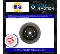2x Brake Discs Pair Solid fits RENAULT GRAND SCENIC Mk3 2.0D Rear 2009 on 274mm