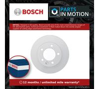 Bosch BD1549 Brake Disc Set - 304.9 mm Solid High-Carbon Discs - Rear Axle - ECE-R90 Certified - Great Cooling and Advanced Corrosion Protection - 1 Set of 2 Discs