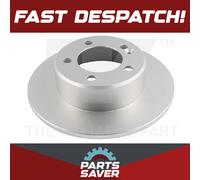 2x Brake Discs Pair Solid fits RENAULT MASTER Mk3 2.3D Rear 2010 on 305mm Set NK