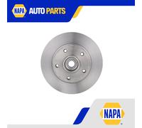 2x Brake Discs Pair Solid fits RENAULT MEGANE Mk3 1.9D Rear 08 to 16 260mm Set
