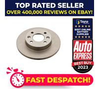2x Brake Discs Pair Solid fits RENAULT SUPER 5 1.2 Front 87 to 89 C1G702 238mm