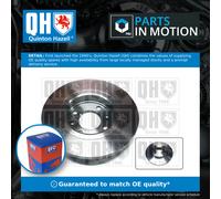 2x Brake Discs Pair Solid fits RENAULT TWINGO Mk3 1.0 Front 2014 on H4D400 259mm