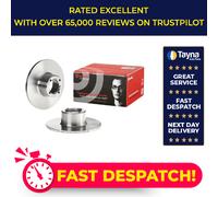 2x Brake Discs Pair Solid fits ROVER MINI COOPER 1.3 Front 92 to 96 12A2E 213mm