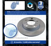 ADV184302 Brake Disc Set (2 Brake Disc) rear, full, No. of Holes 5