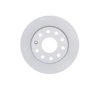 2x Brake Discs Pair Solid fits SEAT TOLEDO 5P, 5P2 Rear 04 to 09 255mm Set Bosch