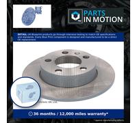 BLUE PRINT Brake disc Rear Axle ADV184325 Brake rotor,Brake discs VW,AUDI,SKODA,Golf IV Schrägheck (1J1),POLO (9N_),Polo Schrägheck (6R1, 6C1)