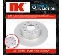 2x Brake Discs Pair Solid fits SKODA KAROQ NU7 1.4 Rear 2017 on 272mm Set NK New