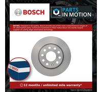 2x Brake Discs Pair Solid fits SKODA OCTAVIA Mk2, Mk3, Mk4 Rear 2004 on 272mm