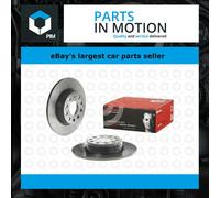 2x Brake Discs Pair Solid fits SKODA YETI 5L Rear 09 to 17 272mm Set Brembo New