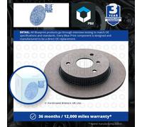 2x Brake Discs Pair Solid fits SMART FORTWO 8D Front 2004 on 280mm Set Quality