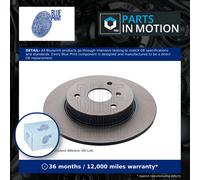 2x Brake Discs Pair Solid fits SMART FORTWO 8D Front 2004 on 280mm Set Quality
