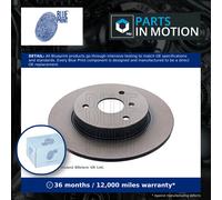 2x Brake Discs Pair Solid fits SMART FORTWO 8D Front 2004 on 280mm Set Quality